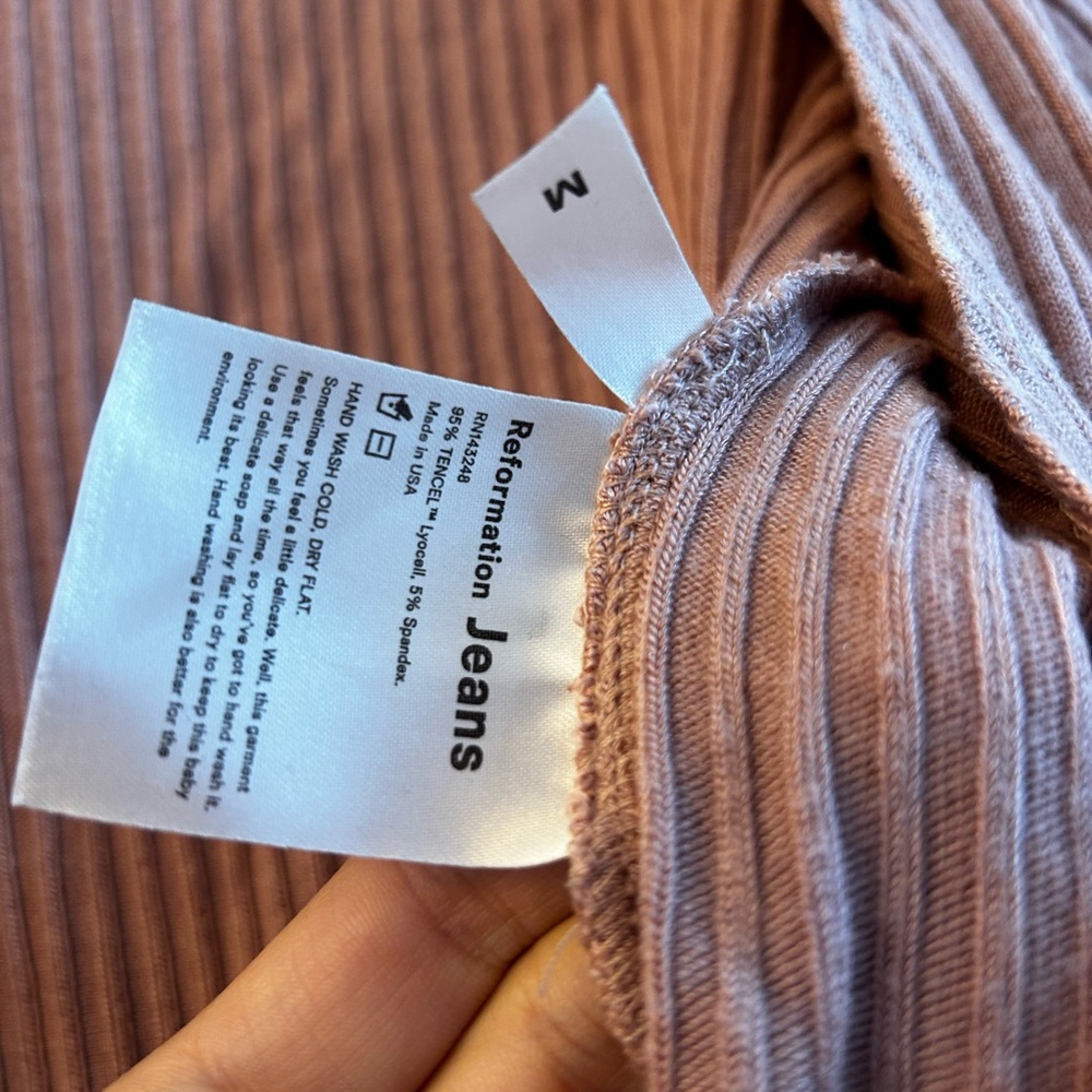 Reformation Wrap Ballet Core Top - Picture 3 of 4